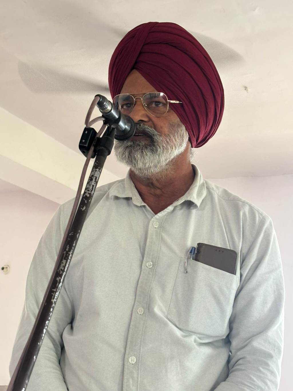 Footandmouth disease is rampant in cattle but there is a shortage of doctors  Gurnek Singh Bhajjal